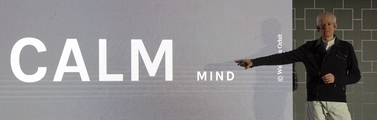 Are you aware that your calm mind is 100% up to you? Kaur Lass, Belgrade, March 25th, 2026