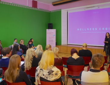 Dr- Helena Lass @ Innovation Clinic by Connected Health, Tallinn 11/2017. Photo: Kaur Lass