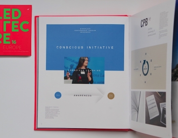 'SELECTED 16' featured the best design solutions in Europe, our branding by CBP lab included